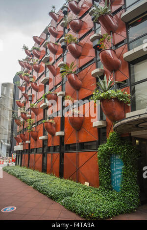 Japan, Osaka City, organischen Bauens Shinsaibashi Stockfoto