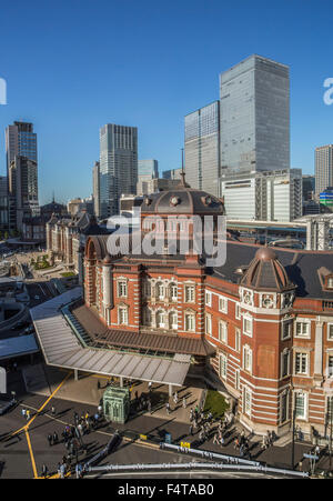 Japan, Tokyo City, Tokyo Station, South West Side Stockfoto