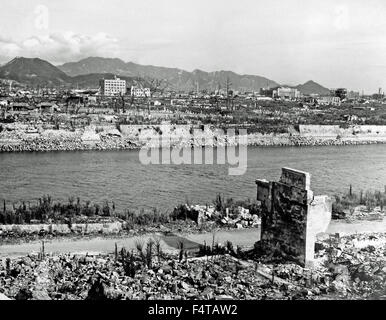 Atombombe 1945 Hiroshima Stockfoto