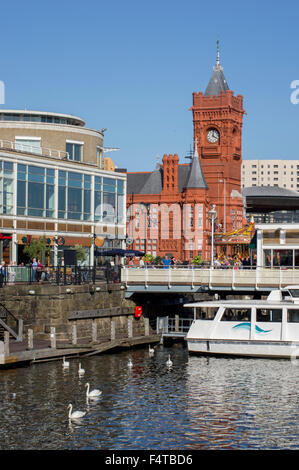 Großbritannien, Wales, Cardiff, Stadt, Pierhead Gebäude Stockfoto