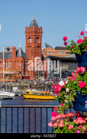 Großbritannien, Wales, Cardiff, Stadt, Pierhead Gebäude Stockfoto