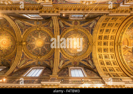 England, London, St.Paul, der Chor-Decke Stockfoto