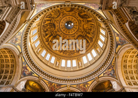 England, London, St. Pauls, die Kuppel Stockfoto