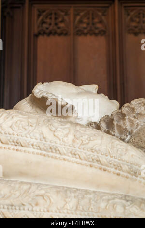 England, London, Westminster Abbey, Henry VII, ist Lady Chapel, Grab von Mary Queen of Scots Stockfoto