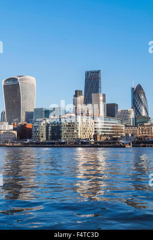 England, London, Stadt, Skyline Stockfoto