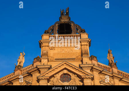 England, London, Leicester Square, Fassade des London Hippodrome Stockfoto