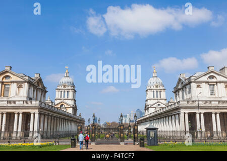 England, London, Greenwich, das Old Royal Naval College Stockfoto