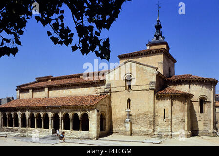 Kirche San Millán. Segovia. Spanien. Europa Stockfoto