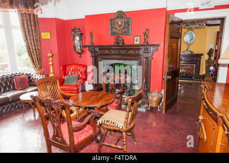 England, Kent, Broadstairs, Bleak House, Lounge Stockfoto