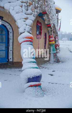 Hundertwasser Markthalle in Altenrhein, Stockfoto