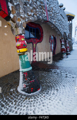 Hundertwasser Markthalle in Altenrhein, Stockfoto