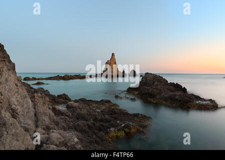 Seelandschaft in Cabo del Gata, Almeria, Spanien Stockfoto