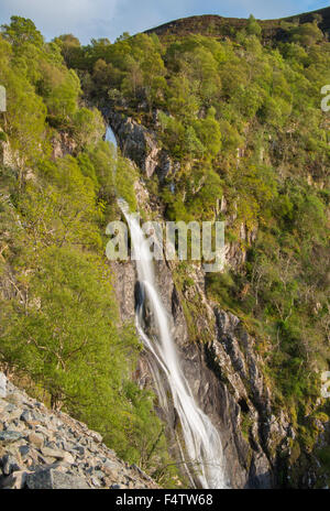 Aber Falls, Snowdonia, Wales Stockfoto
