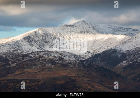 Snowdon (Yr Wyddfa), Snowdonia, Wales Stockfoto