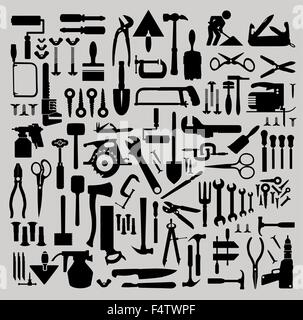 Bauwerkzeuge Stock Vektor