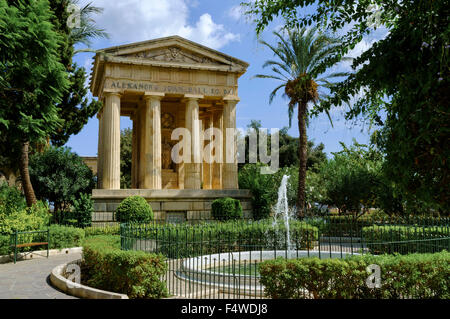 Lower Barrakka Gardens, Valletta, Malta Stockfoto