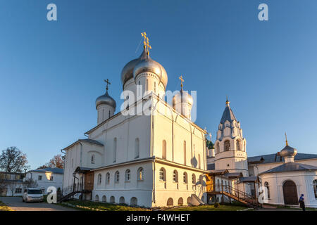 Pereslawl-Salesskij, Russland-20. Oktober 2015: Nikita-Kloster, gründet im Jahre 1010. Nikita Muchenik Kathedrale (1564). Stockfoto