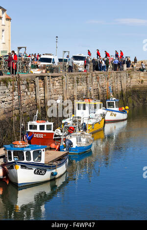 Der Hafen in St Andrews, Fife, Schottland, Vereinigtes Königreich Stockfoto