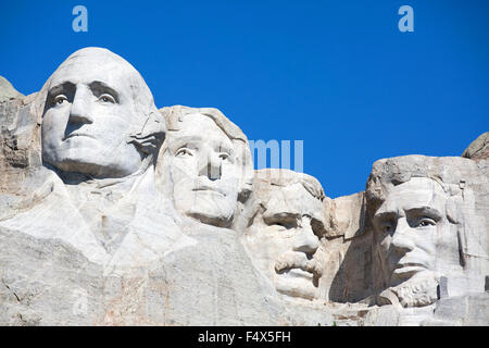 Mount Rushmore National Memorial befindet sich im Südwesten South Dakota, USA. Stockfoto