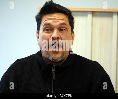 Dom Joly (Dominic John Joly)-TV-Komiker, Journalist und Schriftsteller Stockfoto