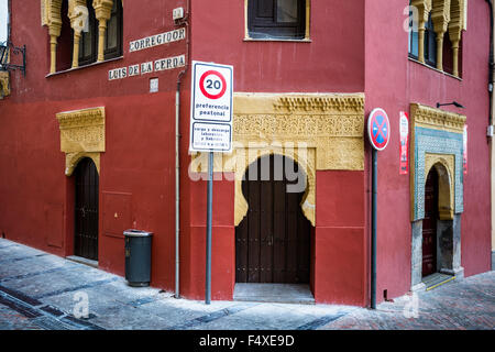 Cordoba, 18. Dezember 2013 rund um alte Cordoba in Spanien. Das ehemalige jüdische Viertel ist eines der ältesten Teile.  Foto Kees Metse Stockfoto