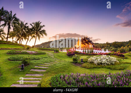 Chiang Mai, Thailand im Royal Flora Ratchaphruek Park. Stockfoto