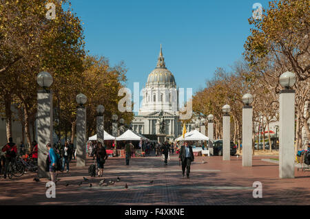 Rathaus, San Francisco, Kalifornien, USA Stockfoto