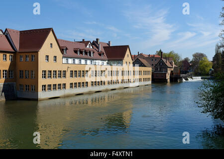 Industriemuseum Lauf, Lauf ein der Pegnitz, Middle Franconia, Bayern, Deutschland Stockfoto