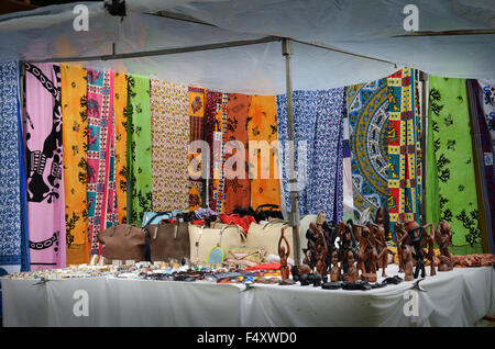 Punta Arabi, Hippiemarkt in Es Canar auf Ibiza Stockfoto