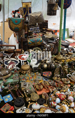 Punta Arabi, Hippiemarkt in Es Canar auf Ibiza Stockfoto
