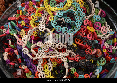 Punta Arabi, Hippiemarkt in Es Canar auf Ibiza Stockfoto