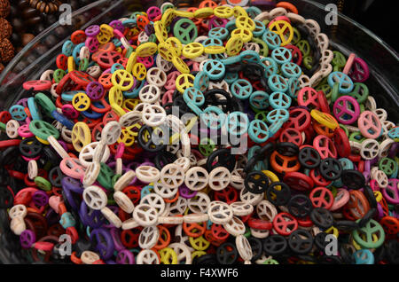 Punta Arabi, Hippiemarkt in Es Canar auf Ibiza Stockfoto