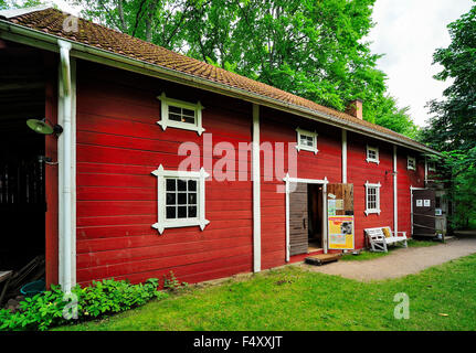 Astrid Lindgrens Geburtshaus, Barndomshem, Boa, Schuppen, Kalmar County, Vimmerby, Småland, Schweden Stockfoto