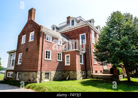 Widehall (Wasser Lot #16), 202 Wasser Straße, Chestertown, Maryland Stockfoto