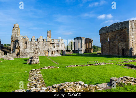 Die 12thC Prämonstratenser Egglestone Abtei, in der Nähe von Barnard Castle, County Durham, England, UK Stockfoto