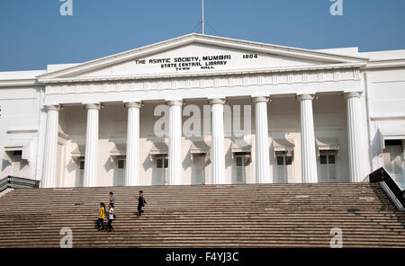 Das Bild der Asiatic Society Library aufgenommen in Mumbai, Indien Stockfoto