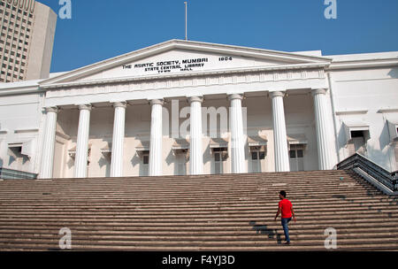 Das Bild der Asiatic Society Library aufgenommen in Mumbai, Indien Stockfoto