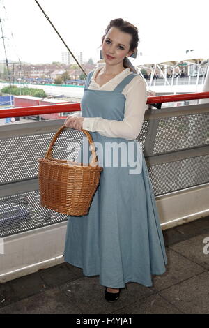 London, England, 24. Oktober 2015: eine Prinzessin auf der 28. MCM London Comic Con 2015 in London Excel am Royal Victoria Dock, London. Foto: siehe Li/Alamy Live Stockfoto