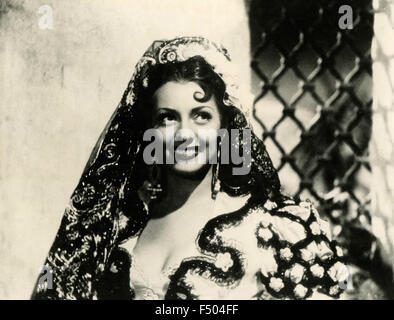 Die Schauspielerin June Duprez in einer Szene aus dem Film "Der Dieb von Bagdad", 1940 Stockfoto