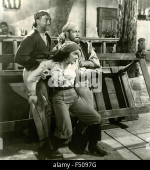 Die Schauspielerin Jean Peters in einer Szene aus dem Film "Anne of the Indies", USA 1951 Stockfoto