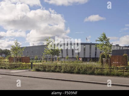 Stadion für den norwegischen Fußballverein Viking in ihrer Heimatstadt Stavanger Norwegen Stockfoto