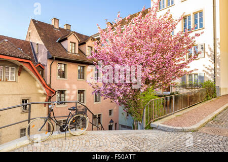 Altstadt Aarau, Kanton Aargau, Schweiz. Stockfoto