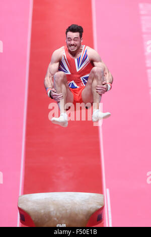 Birmingham, Vereinigtes Königreich. 25. Oktober 2015. Gymnastik World Championships Herren Qualifikation 25.10.15. Kristian Thomas Credit: ALAN EDWARDS/Alamy Live-Nachrichten Stockfoto