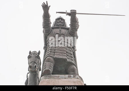 Monumento des Herzog von Litauen in Vilnius Stockfoto