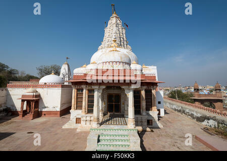 Die bhandasar Jain Tempel wurde von einem Jain Kaufmann, Bandha Shah erbaut und ist auf die fünfte Tirthankara gewidmet, sumatinath Stockfoto