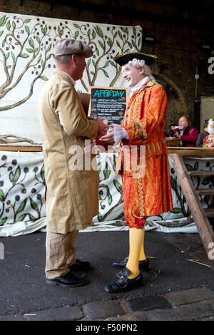 London, UK. 25. Oktober 2015. Apple Day Festival im Borough Market, Southwark, London, England, UK. Stockfoto