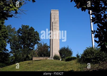 Grab von Präsident William Henry Harrison in North Bend, Ohio Stockfoto