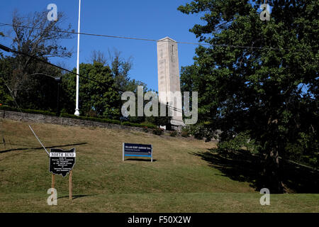 Grab von Präsident William Henry Harrison in North Bend, Ohio Stockfoto