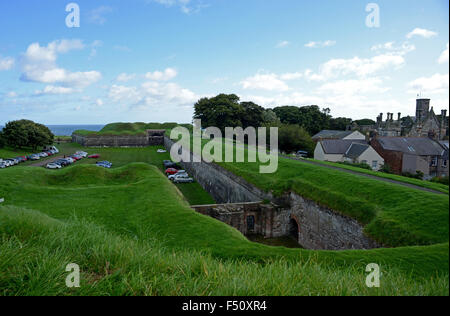 Berwick-upon-Tweed: Stadtmauer Stockfoto