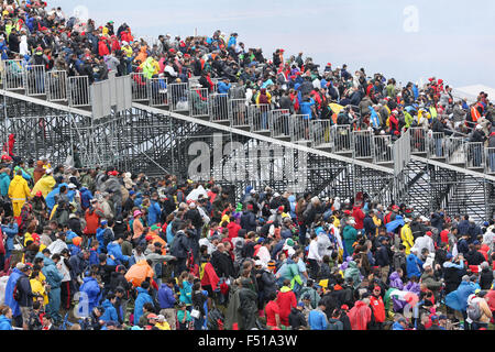 Austin, Texas, USA. 25. Oktober 2015. Motorsport: FIA Formula One World Championship 2015, Grand Prix der USA fans Credit: Dpa picture-Alliance/Alamy Live News Stockfoto